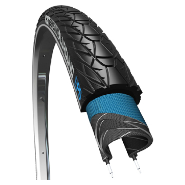 Cst BUB 28X11/4 R ALLROUND ZW ZWART