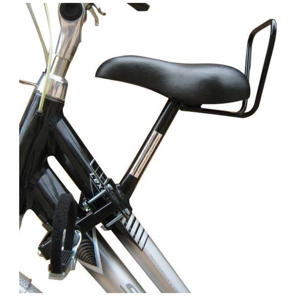 Velo Zadel op Buis Damesfiets Oversized Model 3 (Dubbele Buis) Black