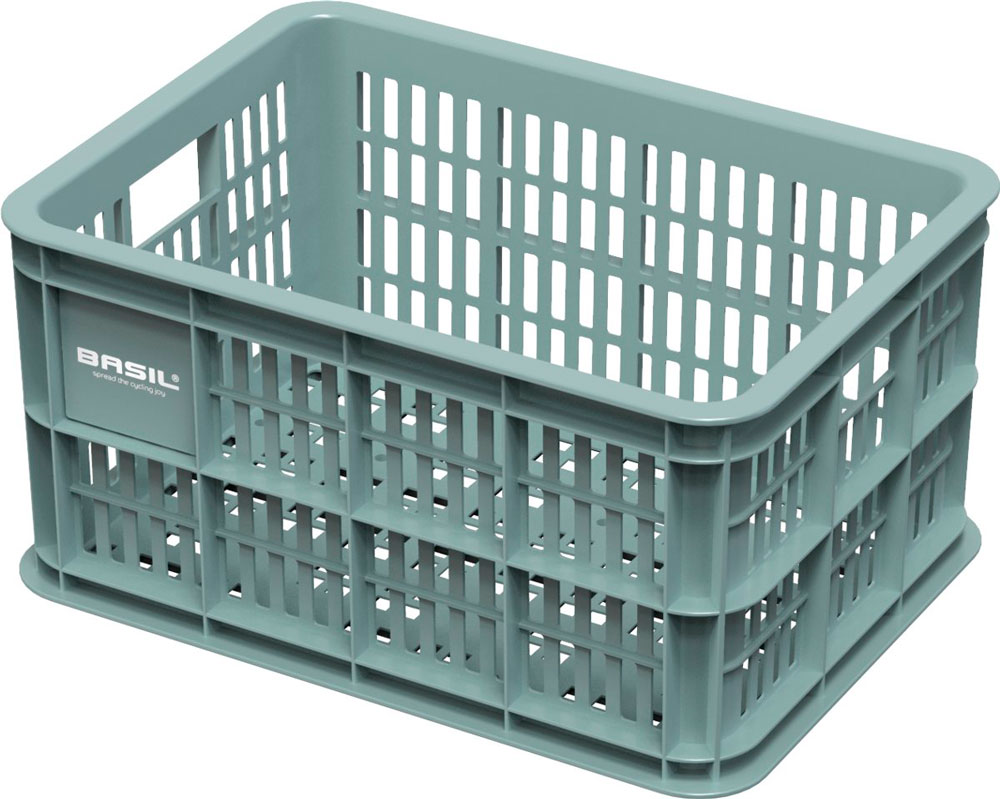 Basil Crate S MIK Fietskrat - Gras Groen Seagrass - Cycle4you