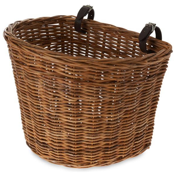 Basil Fietsmand Darcy Rotan Naturel 35Lt. Bruin