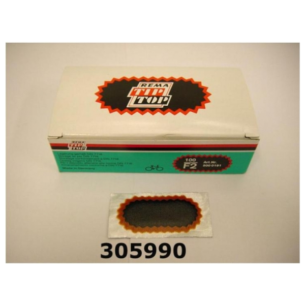 Rema Tiptop PLEISTER TIP TOP 50X12 NO F2 Zwart