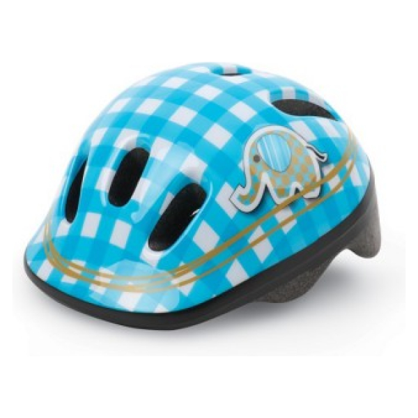 Polisport Kinderhelm Elephant/Wit Maat 44-48 Blauw