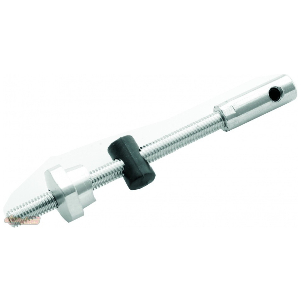 Elvedes Trommelrem Draadeind / Stelbout Universeel met Inbus - Messing Zilver