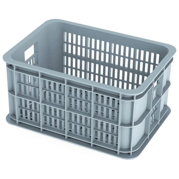 Basil transport krat klein Silver Cloud