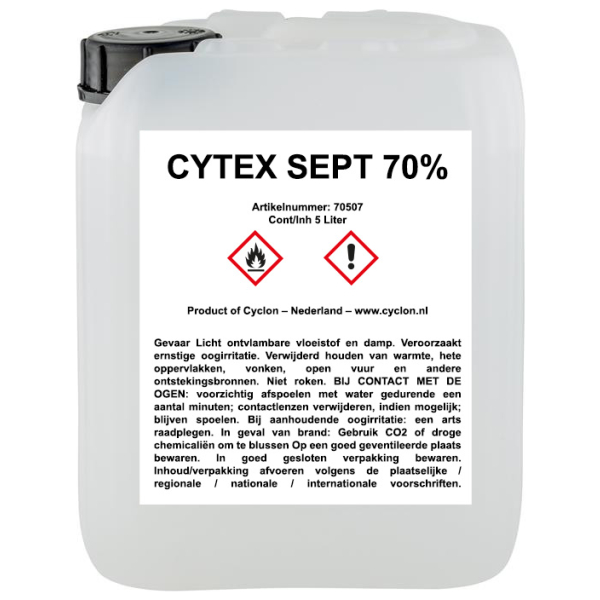 Cyclon desinfectiespray Cytex Sept 5 ltr