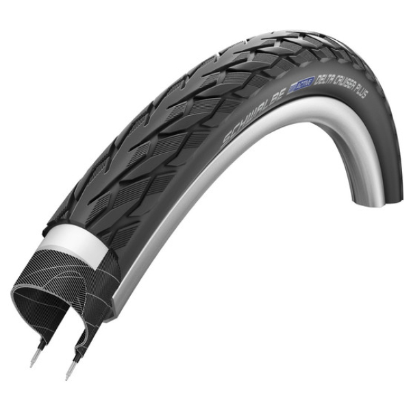 Schwalbe Bub Delta Cruiser Plus 28x1.40 reflectie 3mm anti punctur Zwart