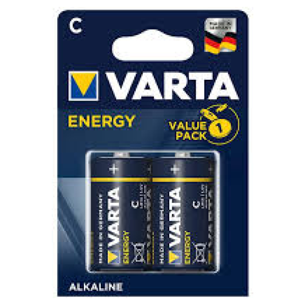 Varta Batterijen Lr14 Alkaline Energy 1,5v