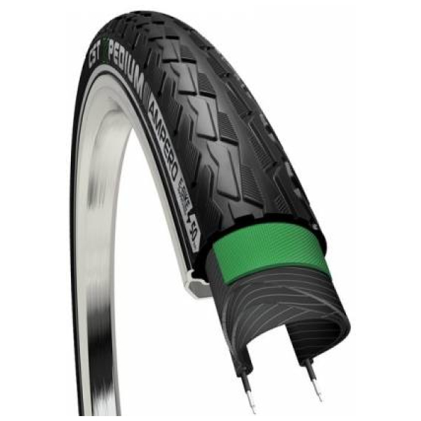 Cheng Shin Tyre CST Buitenband Xpedium Ampero 28 x 1 5/8 x 1 3/8 Refl. Zwart