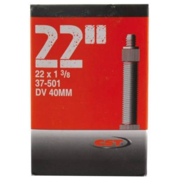 Cst Binnenband 22x1 3/8 hv 40mm Zwart