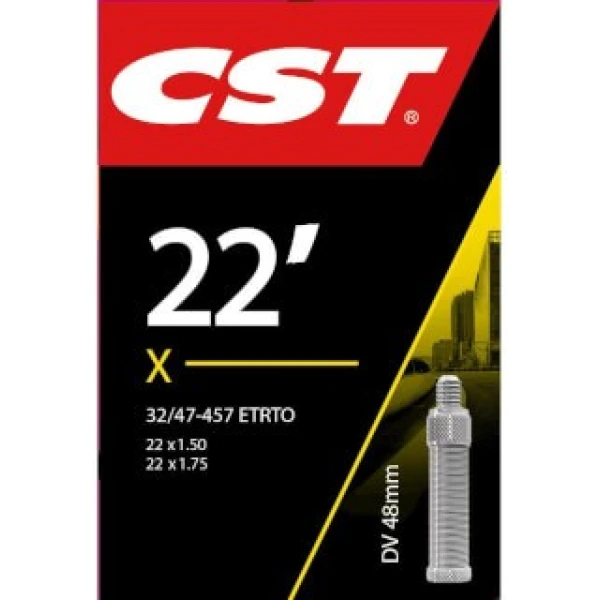 Cst Binnenband 22x1.75/2.125 (32-47/457) HV 48mm Zwart