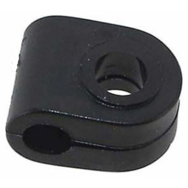 Bofix Spatbordstangklem PVC - Zwart Per stuk
