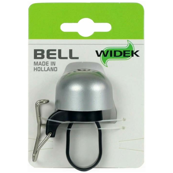 Widek Paperclip Mini Fietsbel - Zilver