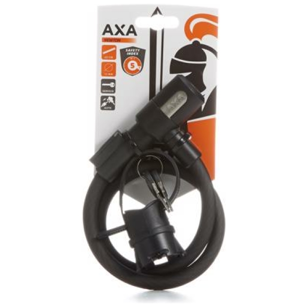 Axa Kabelslot Newton Ø12mm x 60cm - Zwart