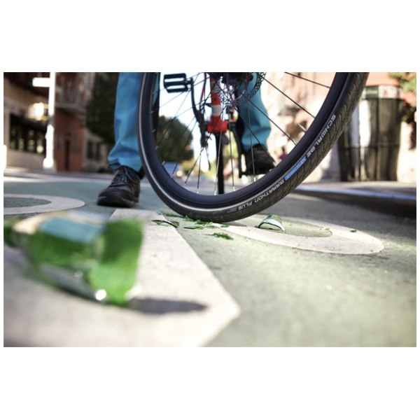 Schwalbe Marathon plus Bub 28x1.40 reflectie Zwart - Afbeelding 2