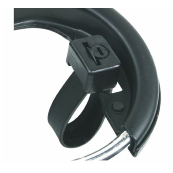 Abus ringslot Amparo 485 LH ART** Zwart - Afbeelding 2