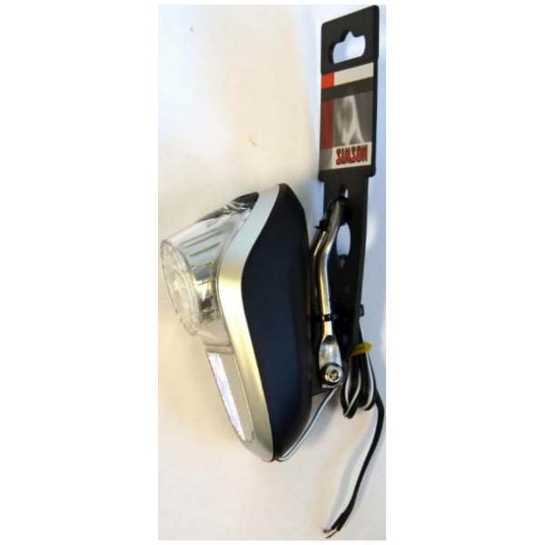 Simson Koplamp Naafdynamo White aan/uit 020763