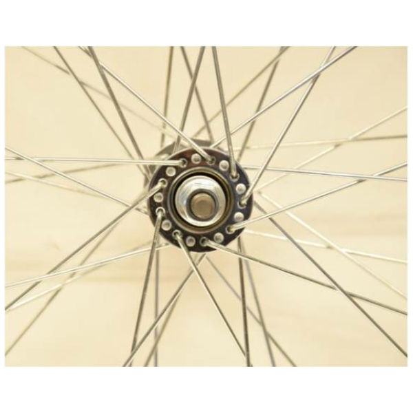 Cordo Oma fiets Voorwiel 28 x 1 1/2 40-635 V38 Vaste As Zwart - Afbeelding 2