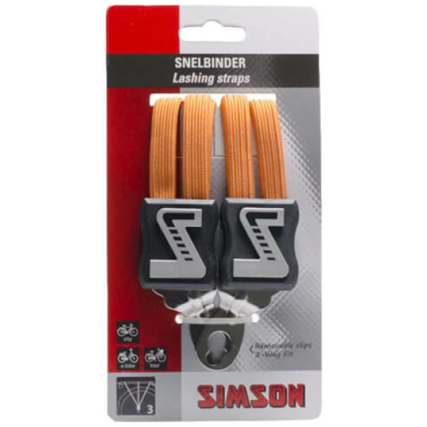 Simson Snelbinder 3-binder oranje 021371 Oranje/Geel - Afbeelding 2