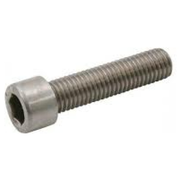Bofix Inbusbout M6x25mm RVS - (1) Zilver
