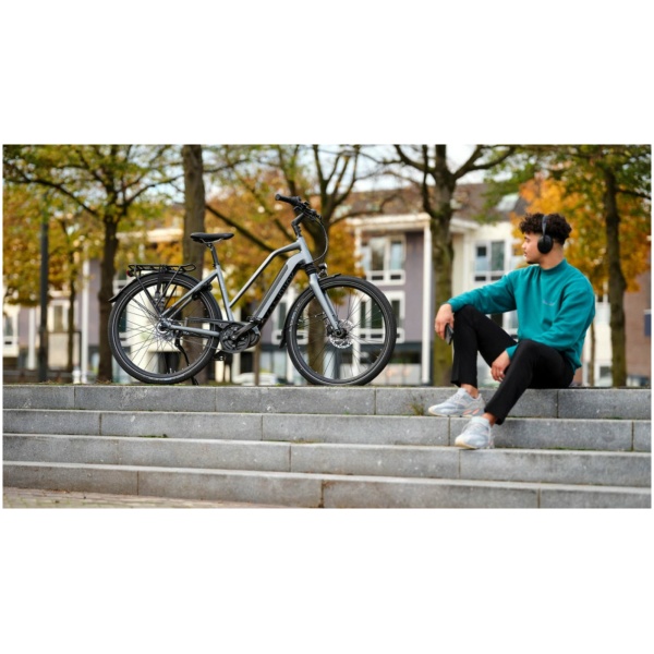 Vandijck Kalii cm Belt Elektrische Fiets 8 Speed 28 inc Pearl Blue Dames 2023 - Afbeelding 2
