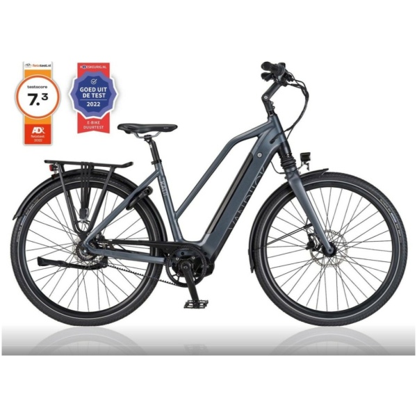 Vandijck Kalii cm Belt Elektrische Fiets 8 Speed 28 inc Pearl Blue Dames 2023