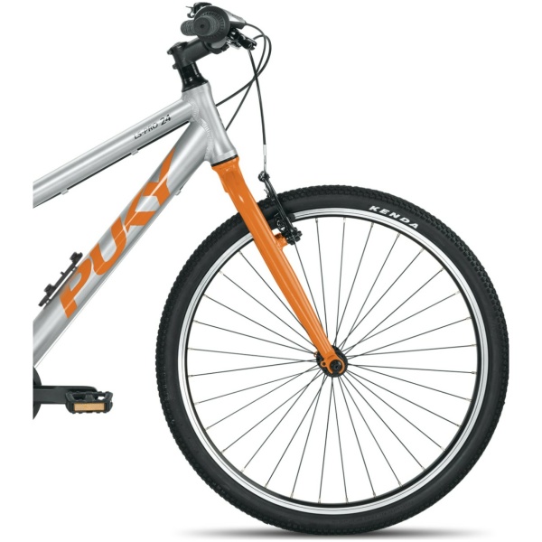 Puky LS-PRO J36 24-8 Aluminium Zilver Oranje Jongens 2023 - Afbeelding 6