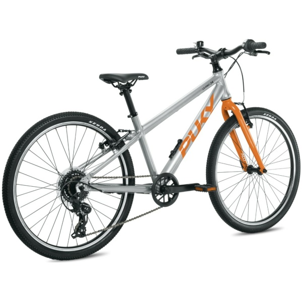 Puky LS-PRO J36 24-8 Aluminium Zilver Oranje Jongens 2023 - Afbeelding 3