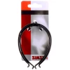 Simson Broekklem kunststof met reflectie 020930 Zwart - Afbeelding 2