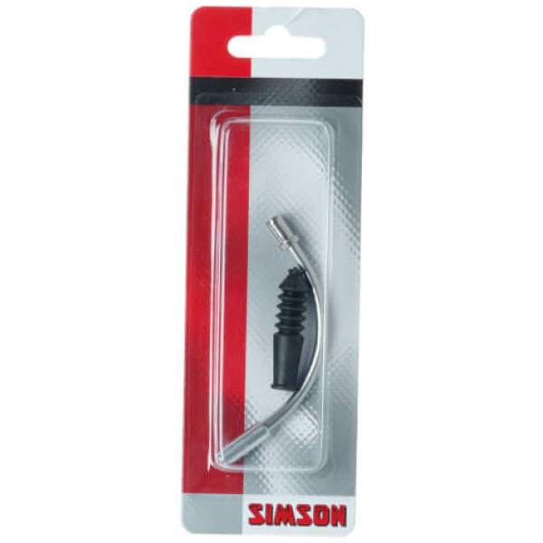 Simson V-brake Kabelbocht 90 gr S07 Zilver|Zwart - Afbeelding 2