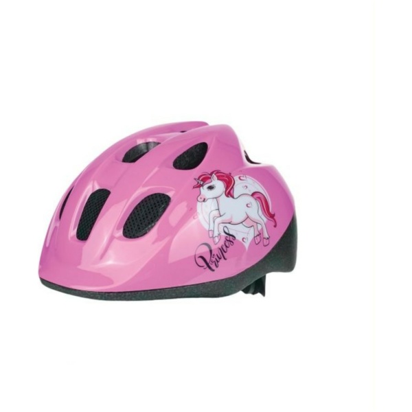 Polisport Kinderfietshelm Unicorn Princess - Maat (52-56 cm) Roze