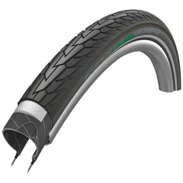 Schwalbe Road Cruiser Plus Active Line 28 x 1.60" , draad, PunctureGuard, Zwart