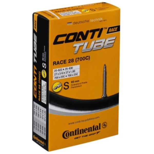 Continental BINNENBAND 28 700x20-25c frans 60mm Zwart