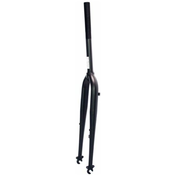 Merkloos Voorvork 28" 300mm Urban 11/8" Mat Zwart