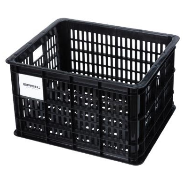 Basil Transportkrat Kunststof 50L - Zwart