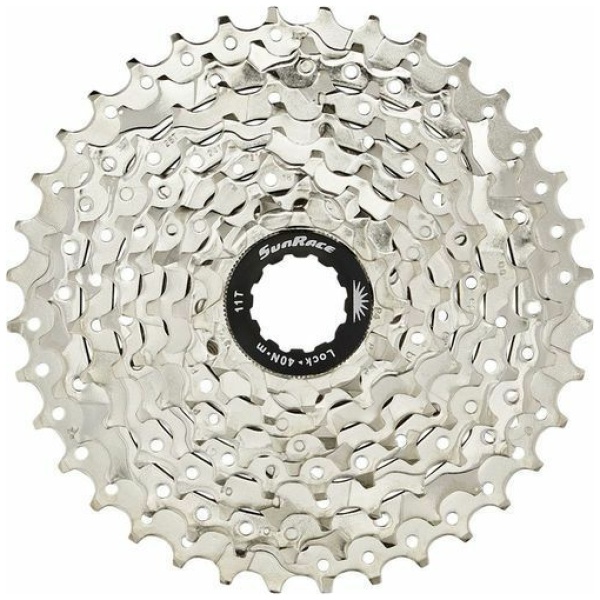 Sunrace M98 Cassette 9V 11-36 Tands Staal - Zilver - Afbeelding 2