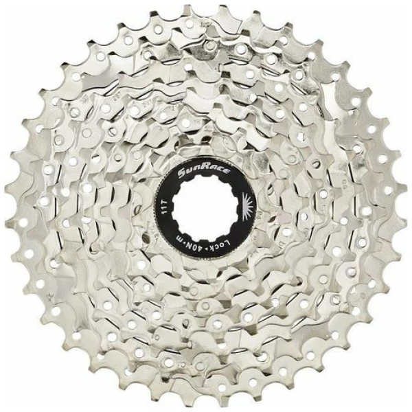 Sunrace M98 Cassette 9V 11-36 Tands Staal - Zilver - Afbeelding 2