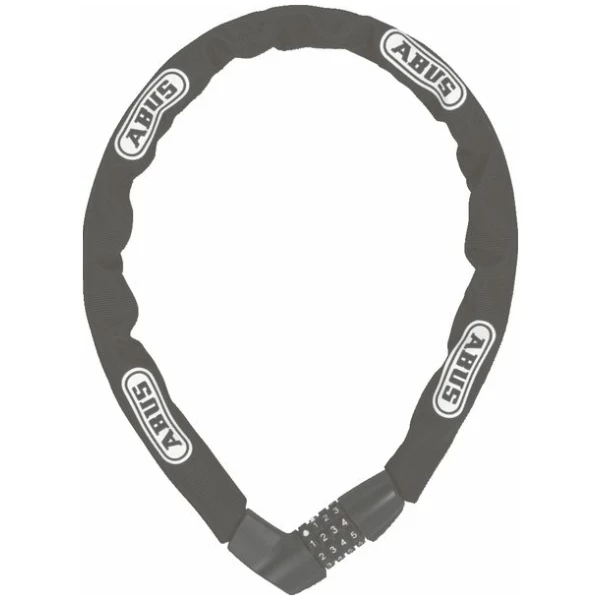 Abus Cijfer Kettingslot Tresor 1385/110 7mm Schakels Zwart
