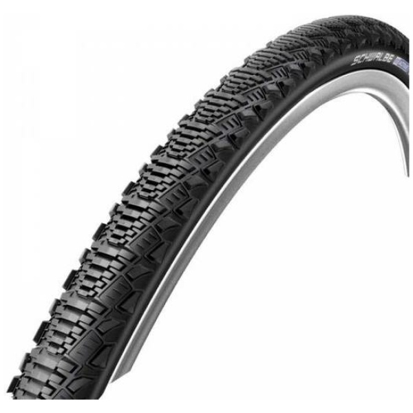 Schwalbe btb 20x1.75 CX Comp refl zw Zwart