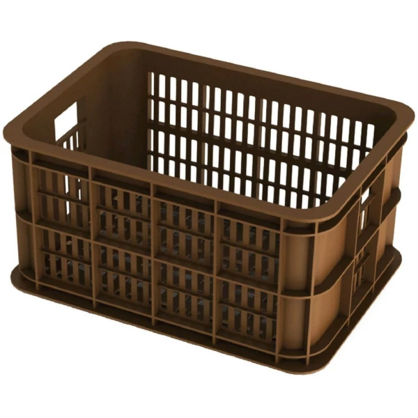 Basil Transportkrat 25L Kunststof - Bruin Saddle Brown - Afbeelding 3