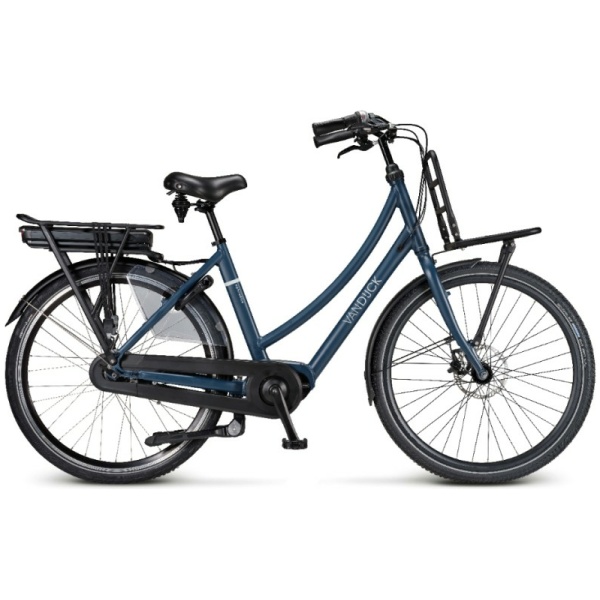Vandijck Aphrodite BAFANG 250 Watt MM36V 15.6Ah 562 Wh Mat Blauw Dames 2023