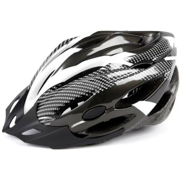 Mirage helm Allround 54-58 zwart zilver