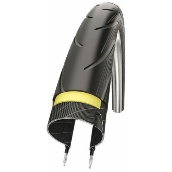 Schwalbe MARATHON SPICER HS442 ZW/REFL Zwart