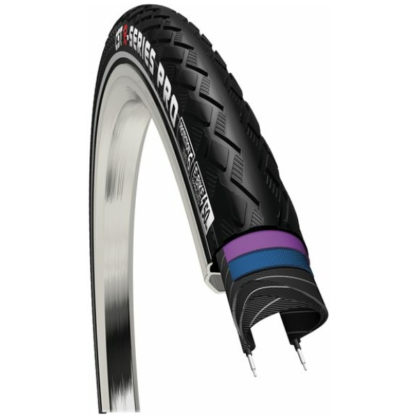 Cst Buitenband E Series Pro R 28 x 1 5/8 x 1 3/8 Zwart - Afbeelding 4