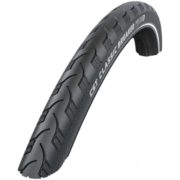 Cst Buitenband Breaker 26 x 1 3/8 Reflex Zwart - Afbeelding 3