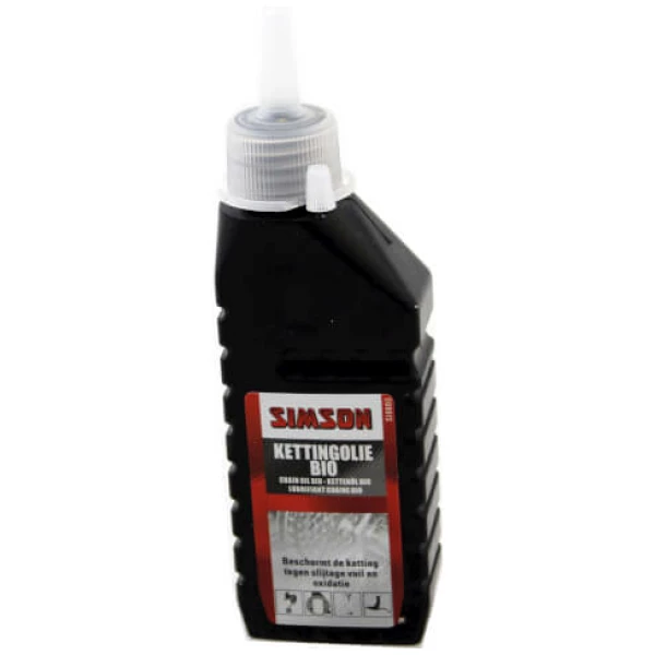 Simson Kettingolie Biologisch - Fles 100ml Zwart