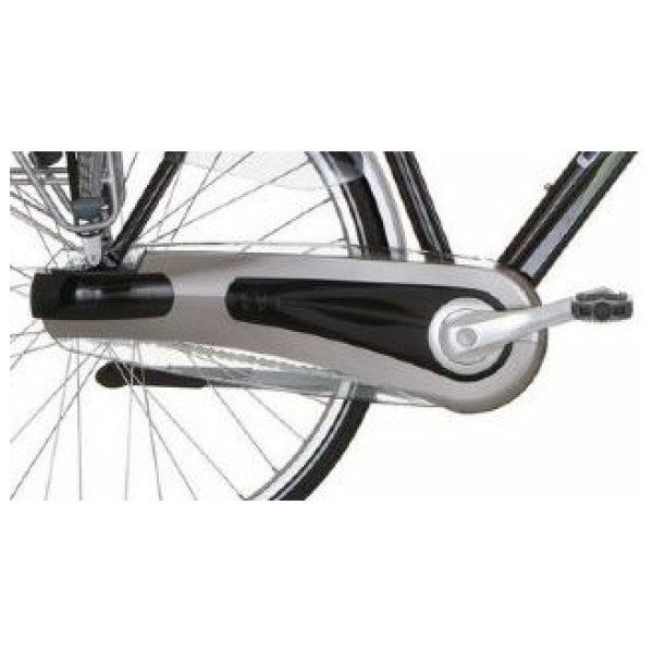 Gazelle Kettingkast mildly geometric 646 Royal silver 396 Zilver|Zwart