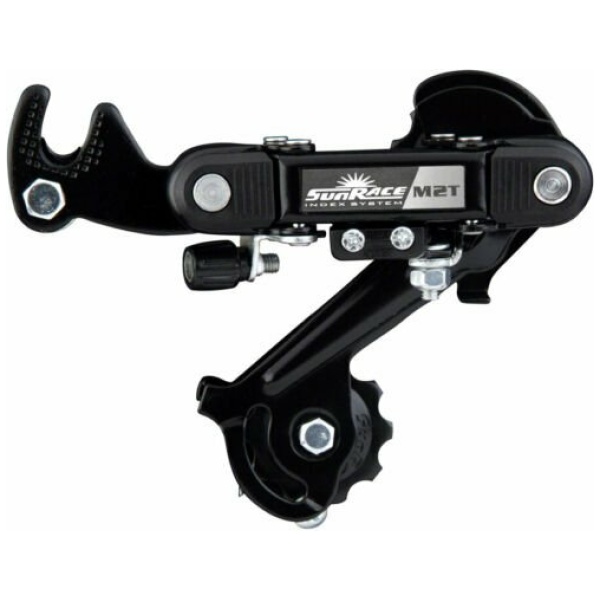 Sunrace ATB Achterderailleur met Haak Zwart
