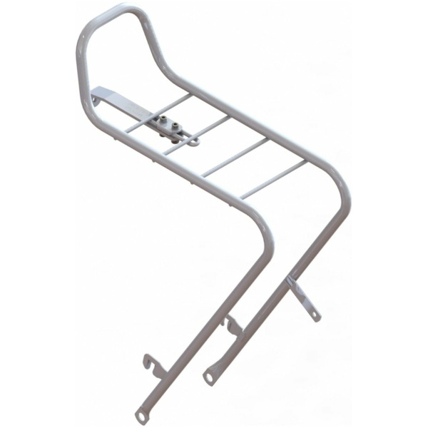 Steco Voordrager 28" Kroonbout Bevestiging - Chroom Zilver
