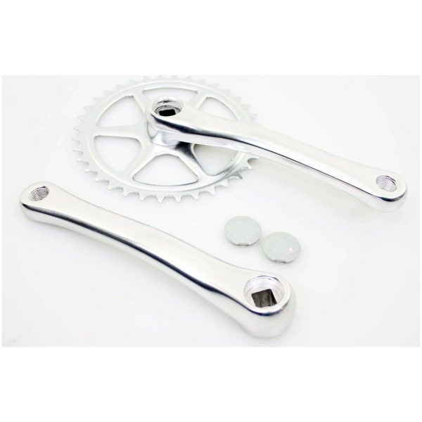Hbs Crankstel 36 Tands 170mm - Aluminium Zilver