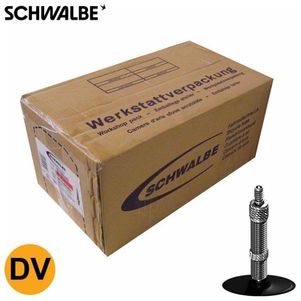Schwalbe werkplaats binnenband 26 inch. 47-559 breed hv (DV13) 40mm Zwart
